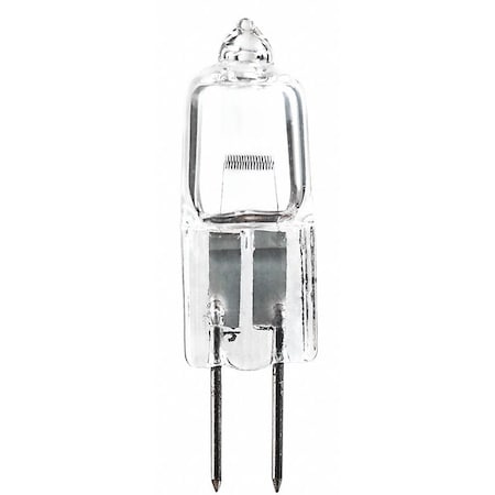 Miniature Halogen Bulb, 850 lm, 50W, Clear (Formerly LumaPro) MPN:Q50T3/CL/SCD-1PK