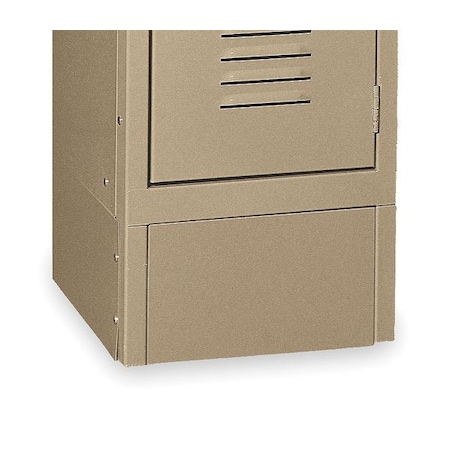 Locker Front Base, W 15 In, H 6 In, Tan MPN:2HFN8