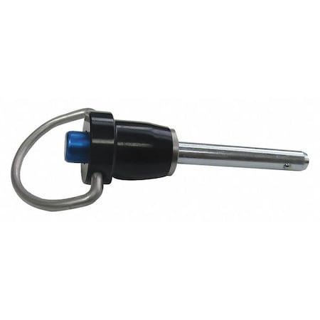Ball Lock Pin, Pull Ring, 5/8