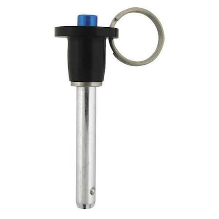 Ball Lock Pin, Button Handle, 0.520