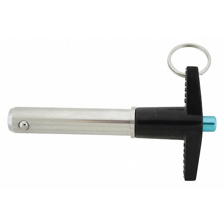 Ball Lock Pin, T-Handle, 5/16