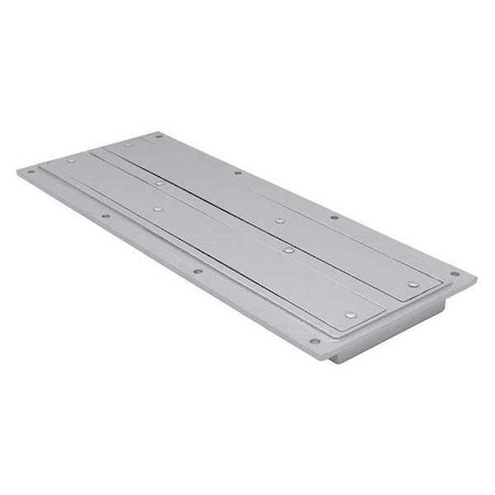 Plate Magnet, 18-1/2 x7-1/4 In, Ceramic, SS MPN:10E729