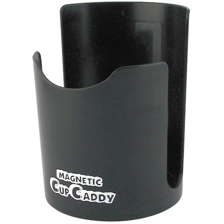 Cup Caddy, Magnetic, 4-5/8 H x 3-1/4 D, Blk MPN:10E749