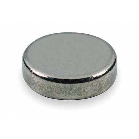 Disc Magnet, Neodymium, 4.9 lb. Pull MPN:2VAE9
