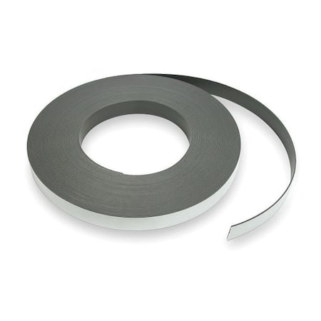 Roll Magnet, Black; White, 100 ft L MPN:2VAJ3