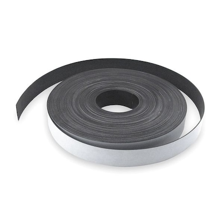 Magnetic Strip, 100 ft. L, 3 In W, Thickness: 0.06 in MPN:2VAK1