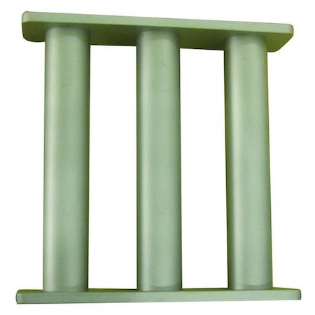 MagneticGrate, Rectnglr, Ceramic, 6inLx6inW MPN:34TA01