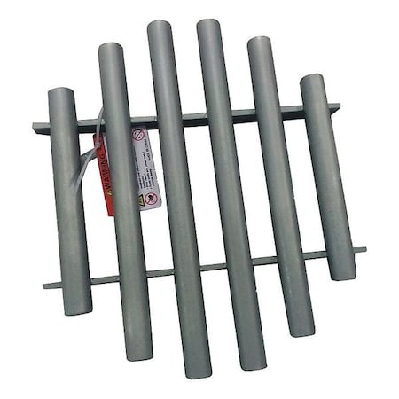 Magnetic Grate, Round, Rare Earth, 14in dia MPN:34TA40