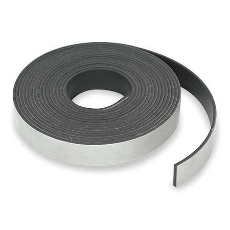 Magnetic Strip, 10 ft. L, 1/2 In W MPN:6YA17