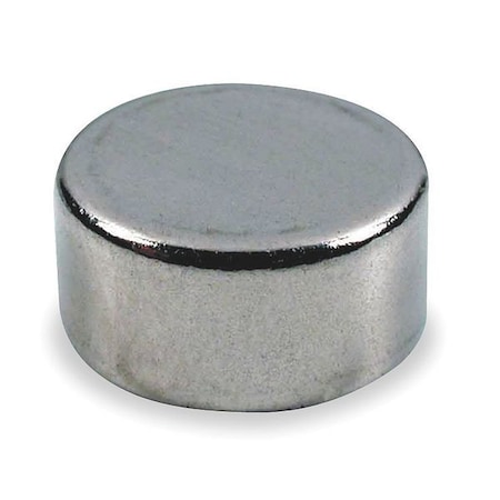 Disc Magnet, Neodymium, 7 lb. Pull MPN:6YA39