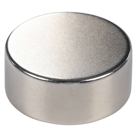 Disc Magnet, Neodymium, 15 lb. Pull MPN:6YA47