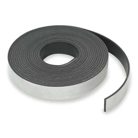 Roll Magnet, Black; White, 100 ft L MPN:6YA65