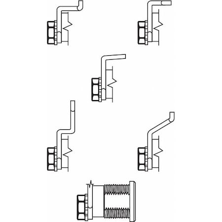 Lock Kit, For 4C Pedestal Mailboxes MPN:97-28