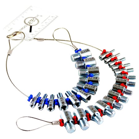 Thread Identifier, Lanyard, Std And Metric MPN:GH-COM---------