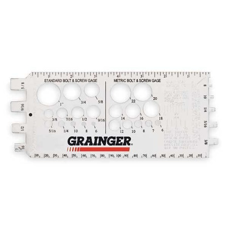 Thread Measuring Gauge, 9 in L MPN:U00000.000.0001