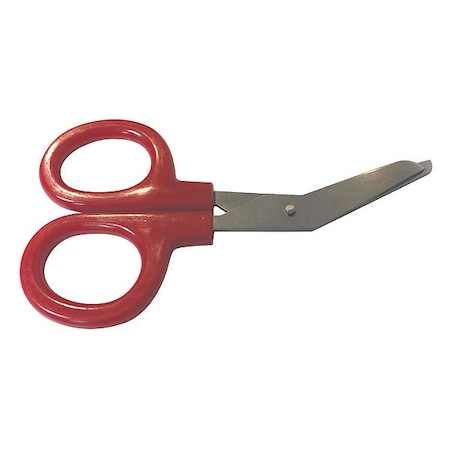 Medical Scissors, Red, 4 1/2