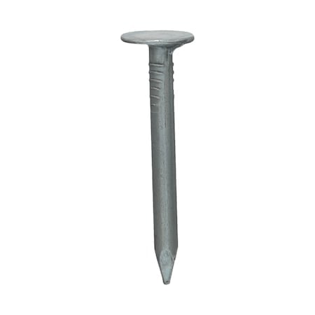 Roofing Nail, 1-1/4 in L, 3D, Steel, Electro Galvanized Finish, 11 ga, 1100 PK MPN:4NEY7