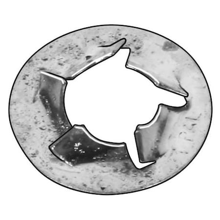 Push Nut, Bolt Retention, Stl, 5/16In, PK100 MPN:138657002