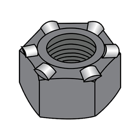 Hex Weld Nut, 1/4