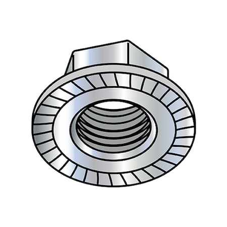 Flange Nut, 3/8