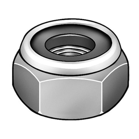Nylon Insert Lock Nut, 1-3/8