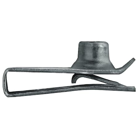 Cage Nut, M6-1.00, U Shape, Steel, Black Oxide Finish, 25 PK MPN:5650PK
