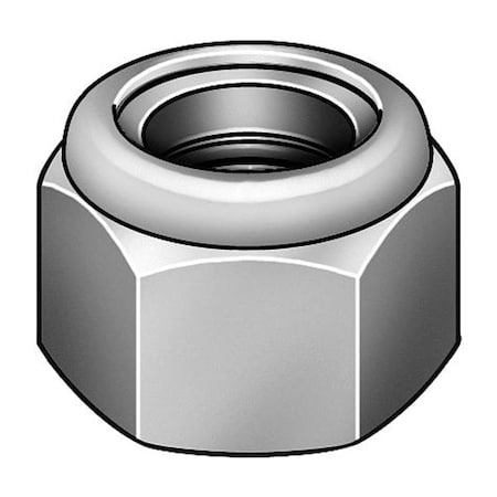 Nylon Insert Lock Nut, M36-4.00, Steel, Class 10, Black Oxide, 36 mm Ht MPN:5GAZ5