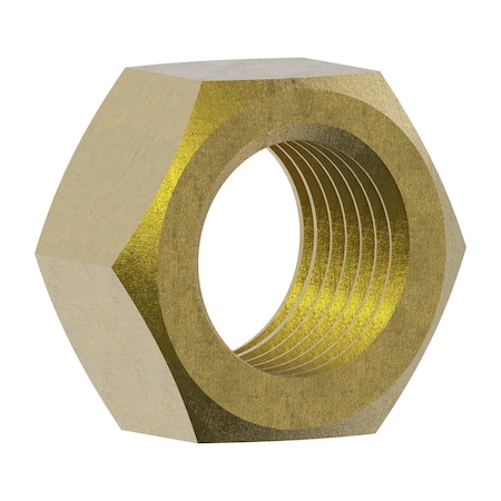 Hex Nut, M30-3.50, Brass, Not Graded, Plain, 24 mm Ht MPN:HN4B03000