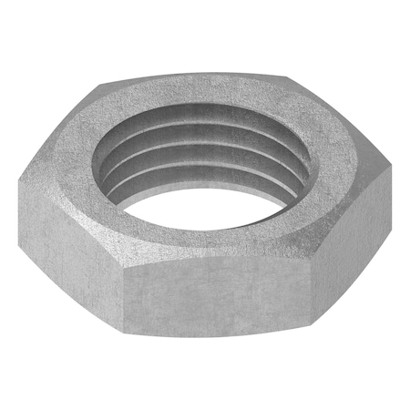 Jam Nut, M30-3.50, Carbon Steel, Class 4, Zinc Plated, 15 mm Ht MPN:JN98030000