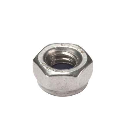Nylon Insert Lock Nut, M6-1.00, 18-8 Stainless Steel, Not Graded, Plain, 6 mm Ht, 50 PK MPN:M51730.060.0001