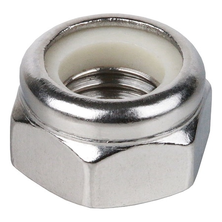 Nylon Insert Lock Nut, M16-2.00, Steel, Class 10, Zinc Plated, 18 mm Ht, 50 PK MPN:NL200160Z-050P
