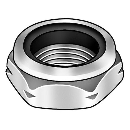 Nylon Insert Lock Nut, 3/4