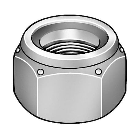 Nylon Insert Lock Nut, 1-1/2