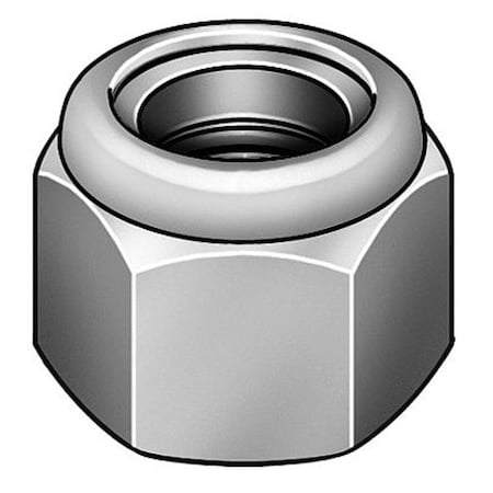Nylon Insert Lock Nut, 1/4