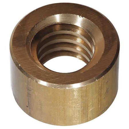 Round Nut, 360 Brass, 7/8-6, PK5 MPN:RDNTBSL786