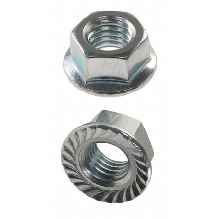 Serrated Lock Nut, 1/2