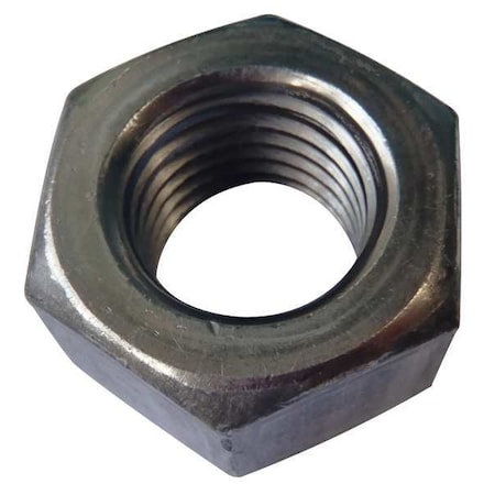Machine Screw Nut, #12-24, 18-8 Stainless Steel, Not Graded, Plain, 5/32 in Ht, 100 PK MPN:U51740.021.0001