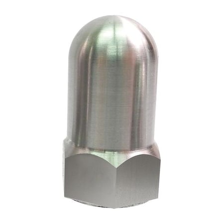 High Crown Flattened Head Cap Nut, 1/2