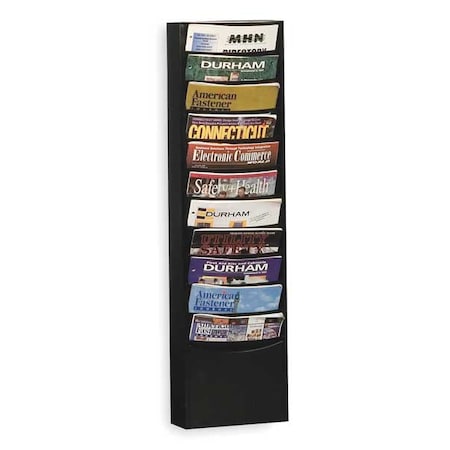 Literature Rack 11 Compartments, 13-1/8