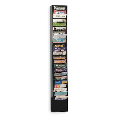 Literature Rack 20 Compartments, 13-1/8