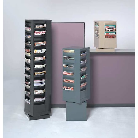 Magazine Display 88 Compartments, 14-1/8