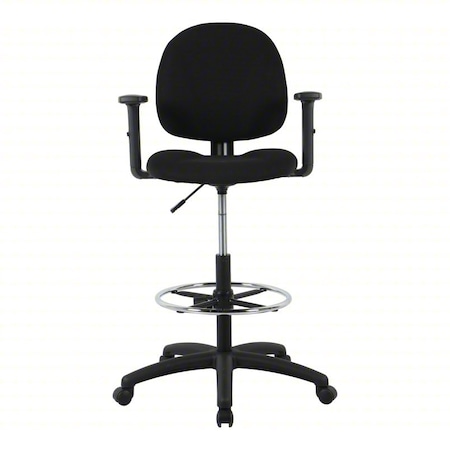 Drafting Chair, Black, 25