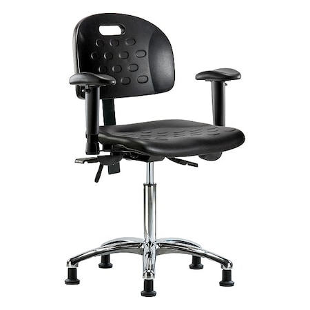 Medium Bench Chair Ergonomic Chair, Adjustable Arms, 20-1/2