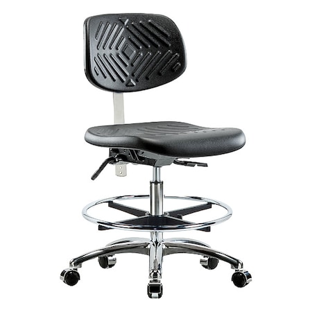 Clean Room Chair Ergonomic Chair, No Arms, 20-1/4