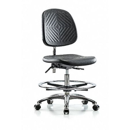 Clean Room Chair Ergonomic Chair, No Arms, 20-1/4