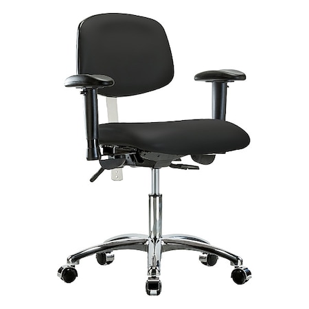 Clean Room Chair Ergonomic Chair, Adjustable Arms, 19