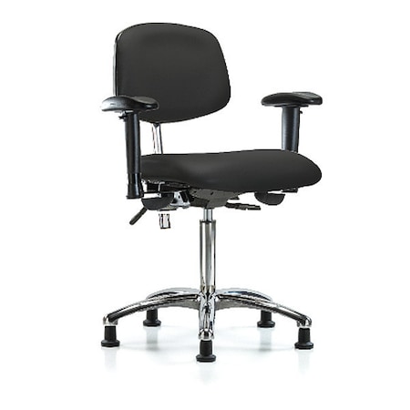 Clean Room Chair Ergonomic Chair, Adjustable Arms, 21-1/2