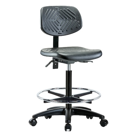 High Bench Chair Ergonomic Chair, No Arms, 23-1/4