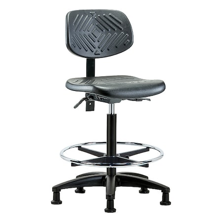 High Bench Chair Ergonomic Chair, No Arms, 23-1/4