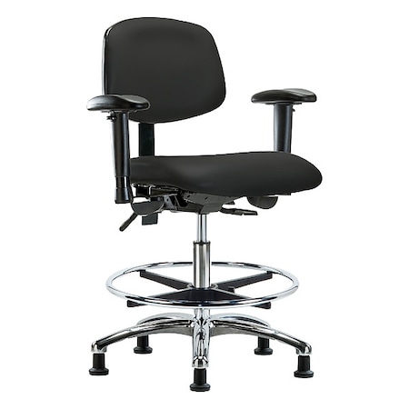 Medium Bench Chair Ergonomic Chair, Adjustable Arms, 21-1/2